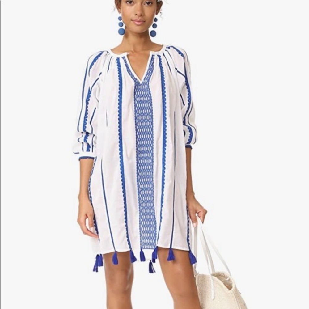 Roberta Roller Rabbit pavi embroidered dress